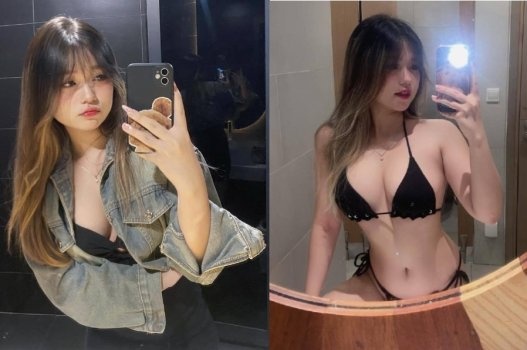 Hồng Ngọc body ngon thích nhún mạnh
